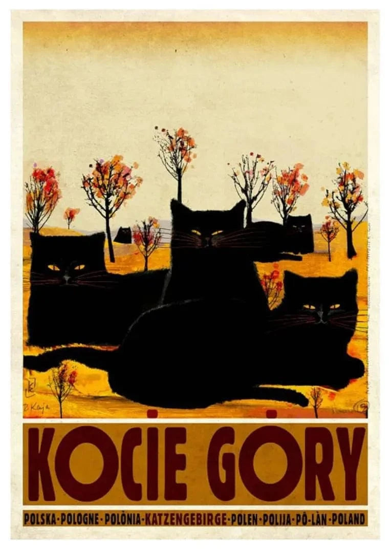 Affiche teckel Ryszard Kaja Horn – Art mural polonais déco salon