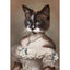 Affiche drôle chat Royal Renaissance – Art mural déco maison salon - One PETS - TOP