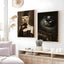 Affiche drôle chat Royal Renaissance – Art mural déco maison salon - One PETS - TOP