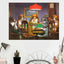 Affiche drôle chiens jouant au poker – Art mural carlin casino déco One PETS-TOP