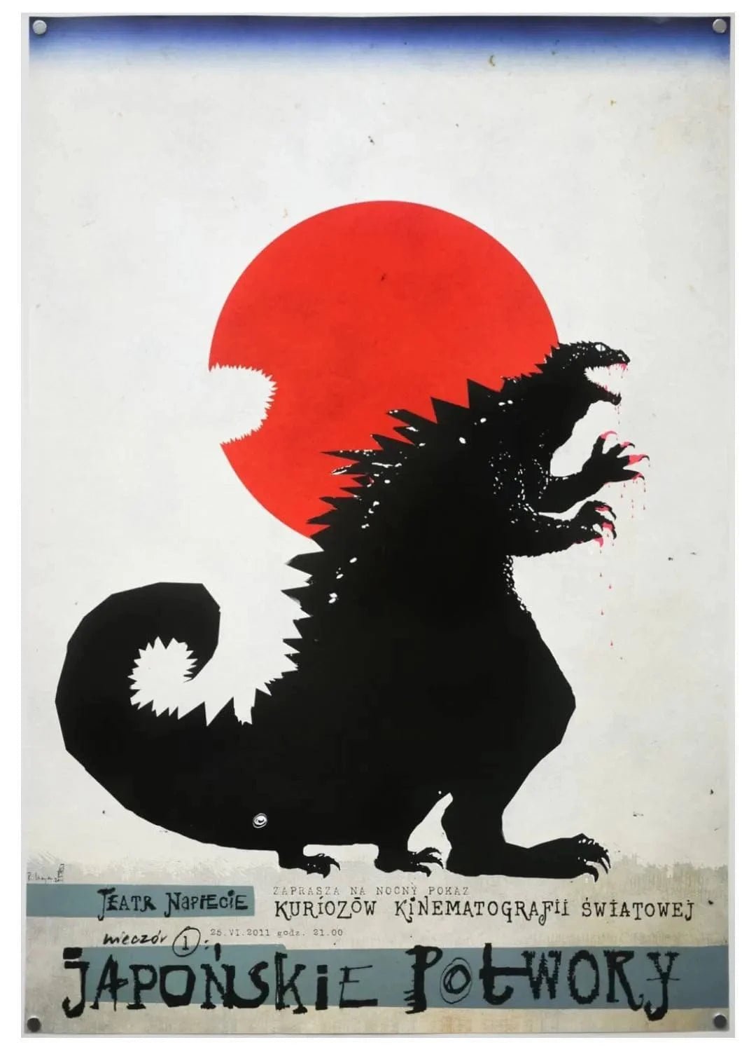 Affiche teckel Ryszard Kaja Horn – Art mural polonais déco salon - One PETS - TOP