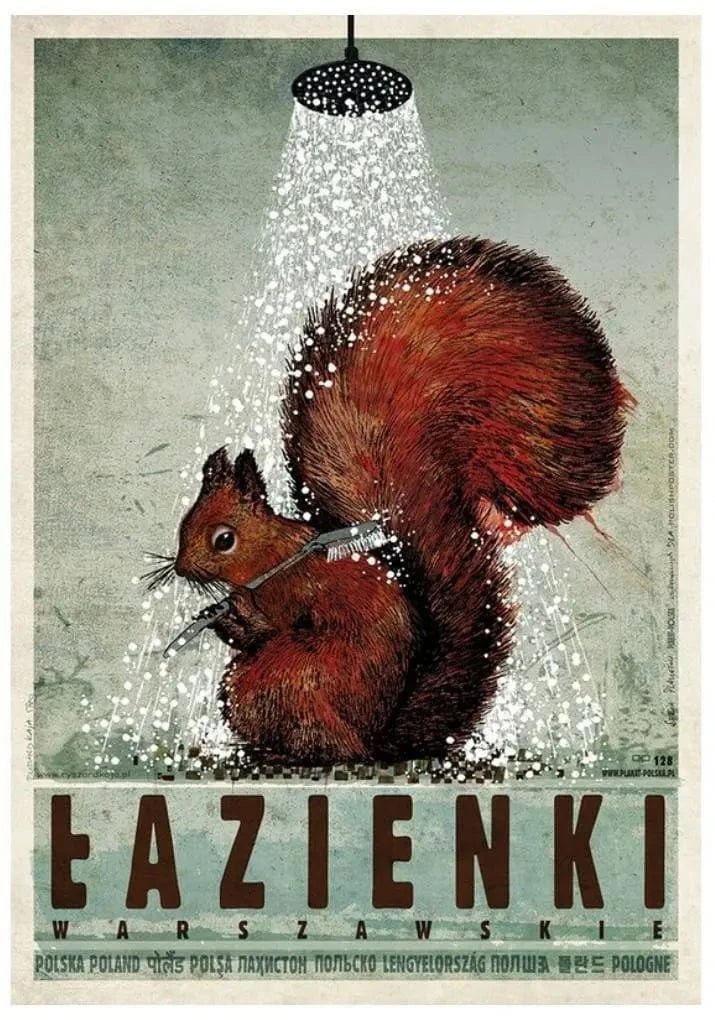 Affiche teckel Ryszard Kaja Horn – Art mural polonais déco salon - One PETS - TOP