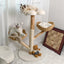 Arbre à chat 110 cm – Tour multi - niveaux, hamac & perchoirs stables - One PETS - TOP