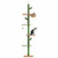 Arbre à chat à 5 niveaux du sol au plafond Vert / L / France One PETS-TOP