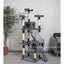 Arbre à chat – Étagère murale haute, design compact - One PETS - TOP