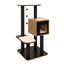 Arbre À Chat Haut, Noir Noir One PETS-TOP