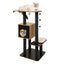 Arbre À Chat Haut, Noir Noir One PETS-TOP