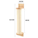 Corde d'escalade murale pour chat en sisal et bois - One PETS-TOP – vue 13