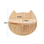 Arbre à chat mural – Étageres bois, griffoirs, hamac et perchoirs solides Pédale en forme de tête de chat One PETS-TOP