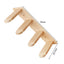 Arbre à chat mural – Étageres bois, griffoirs, hamac et perchoirs solides cat stair  b One PETS-TOP