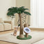 Arbre à chat palmier 82 cm – Poteau à gratter, jouets & nid douillet - One PETS - TOP