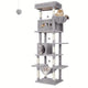 Arbre à chat XXL 170 cm – Tour multi - niveaux avec griffoirs & niches cosy - One PETS - TOP