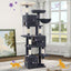 Arbre à chat XXL 193 cm – Multi - niveaux, 3 niches, hamac & griffoirs - One PETS - TOP