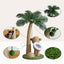 Arbre à chat palmier 82 cm – Poteau à gratter, jouets & nid douillet