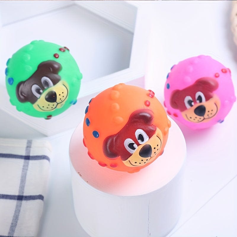 Balle jouet pour chien – Interactive, sonore et résistante pour jeu & entraînement - One PETS - TOP