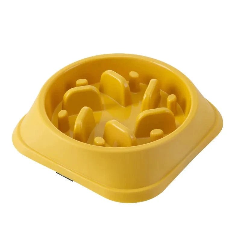 Bol nourriture lente anti - étouffement pour chiens et chats – Multicouleurs - One PETS - TOP