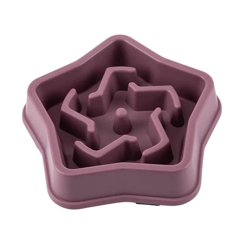 Bol nourriture lente anti - étouffement pour chiens et chats – Multicouleurs - One PETS - TOP