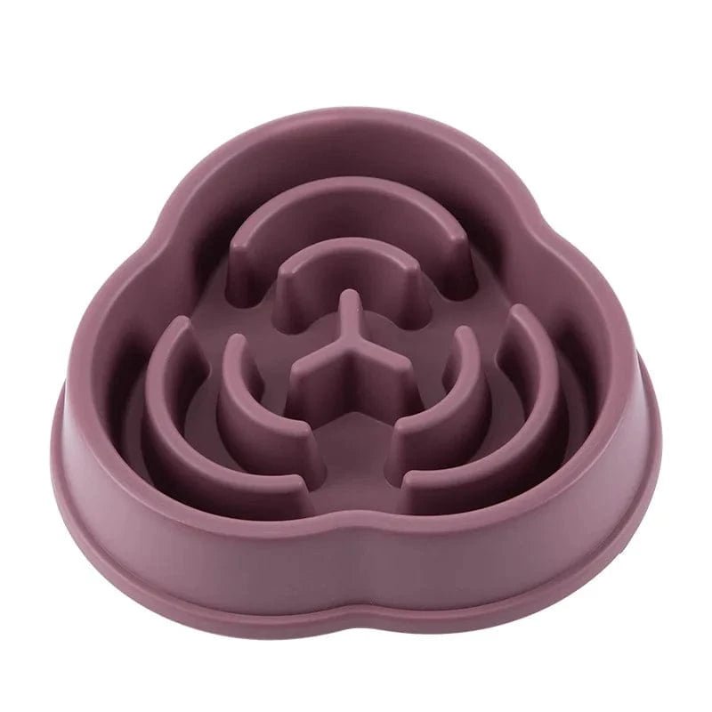 Bol nourriture lente anti - étouffement pour chiens et chats – Multicouleurs - One PETS - TOP