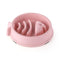 Bol nourriture lente anti-étouffement pour chiens et chats – Multicouleurs Rose One PETS-TOP