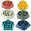 Bol nourriture lente anti-étouffement pour chiens et chats – Multicouleurs One PETS-TOP