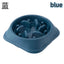 Bol nourriture lente anti-étouffement pour chiens et chats – Multicouleurs Bleu One PETS-TOP