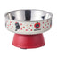 Bol surélevé en inox pour animaux – Design coloré, ergonomique & anti - fatigue - One PETS - TOP