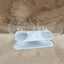 Bols antidérapants simples & doubles pour chats et chiots – Support inclinable Transparent Double One PETS-TOP
