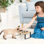 Bols surélevés 15° pour chat & chiot – Inclinés anti-vomissement avec support bois One PETS-TOP