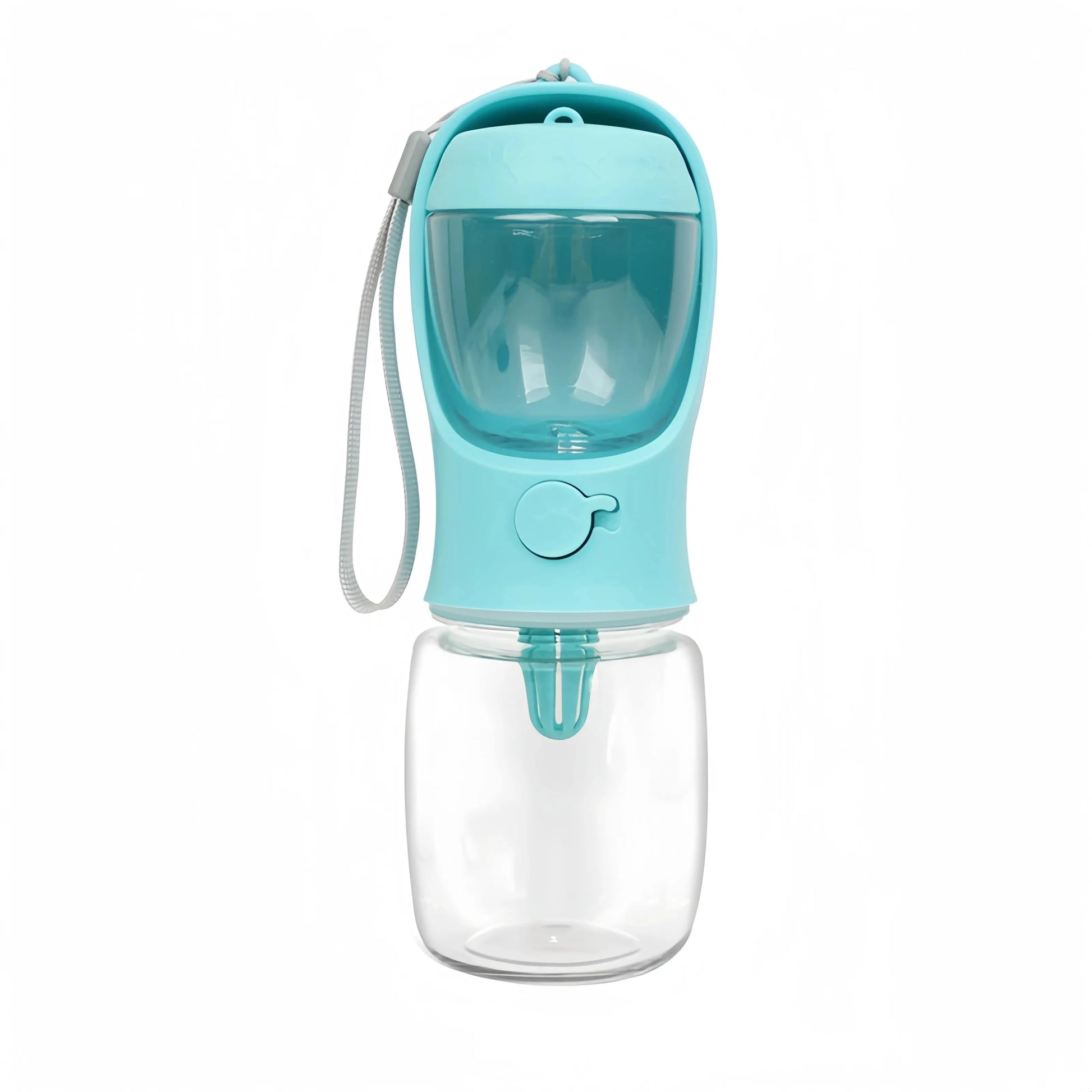 Bouteille d'eau portable 2-en-1 pour chiens et chats – Voyage outdoor Bleu / 550ml One PETS-TOP