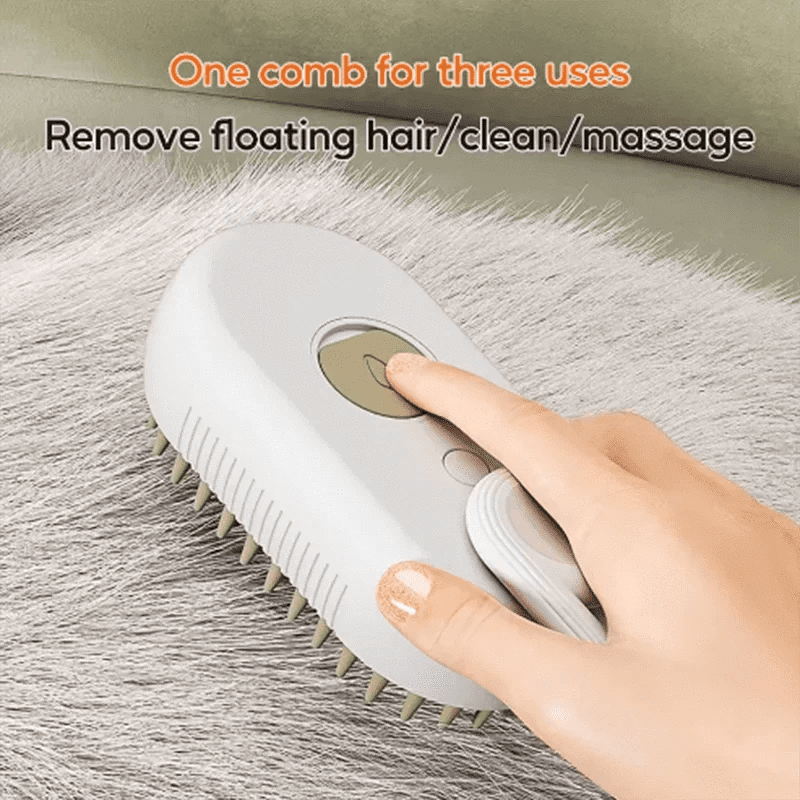 Brosse de massage spray pour chien & chat – Bain, épilation & peigne - One PETS - TOP