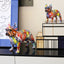 Bulldog Coloré En Résine - Artisanat Diy Unique - One PETS - TOP