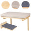 Cadre mural d’escalade pour chats – Lit, hamac & plateforme en bois Gris / 40x30x25cm One PETS-TOP