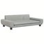 Canapé - lit pour chien en velours gris – Sofa design et confortable - One PETS - TOP