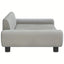 Canapé - lit pour chien en velours gris – Sofa design et confortable - One PETS - TOP