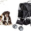 Chariot de luxe pour animaux de compagnie