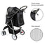 Chariot de luxe pour animaux de compagnie