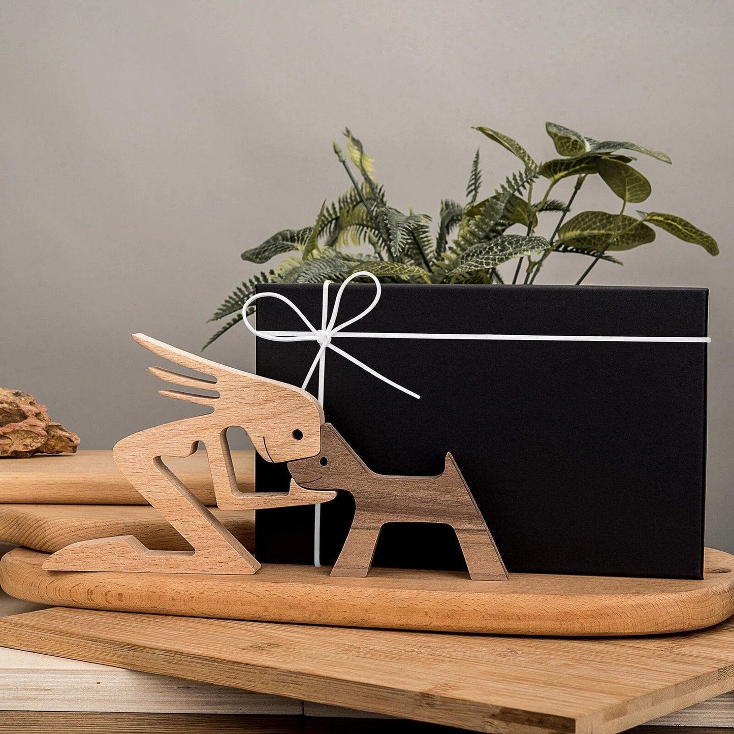 Chien En Bois : Gardien De Bonheur 🐾 One PETS-TOP