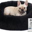 DODO Donut™ Orthopédique Premium – Confort & Sommeil Profond 80cm / Noir Élégance One PETS-TOP
