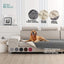 Couverture chien anti-rayures – Plaid doux imperméable & antidérapant Gris / 75*180cm/30*71in One PETS-TOP