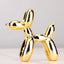 Élégante Sculpture De Chien En Résine Électroplaquée - One PETS-TOP