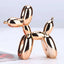 Élégante Sculpture De Chien En Résine Électroplaquée - One PETS-TOP
