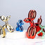 Élégante Sculpture De Chien En Résine Électroplaquée - One PETS-TOP