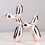 Élégante Sculpture De Chien En Résine Électroplaquée - One PETS-TOP