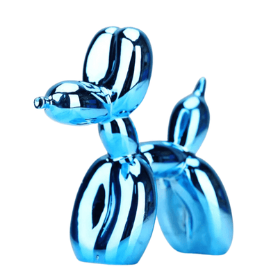 Élégante Sculpture De Chien En Résine Électroplaquée - One PETS-TOP