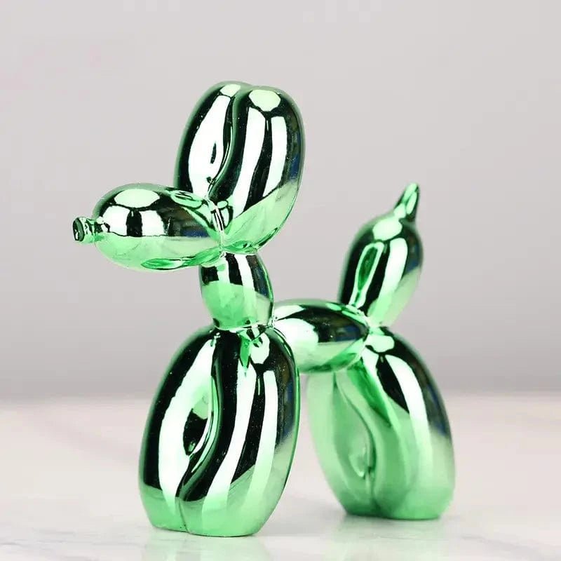 Élégante Sculpture De Chien En Résine Électroplaquée - One PETS - TOP