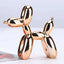 Élégante Sculpture De Chien En Résine Électroplaquée - One PETS - TOP