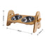 Elevatepaws™ Bamboo Adjustable Pet Bowl Stand 🐾 - One PETS - TOP