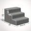 Escaliers 3 marches chien & chat – Housse lavable & antidérapante One PETS-TOP