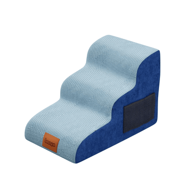 Escaliers 3 marches pour chien – Housse lavable & antidérapante - One PETS - TOP