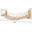 Étagères d'escalade murales pour chat – Hamac, griffoir, pont, escalier - One PETS - TOP